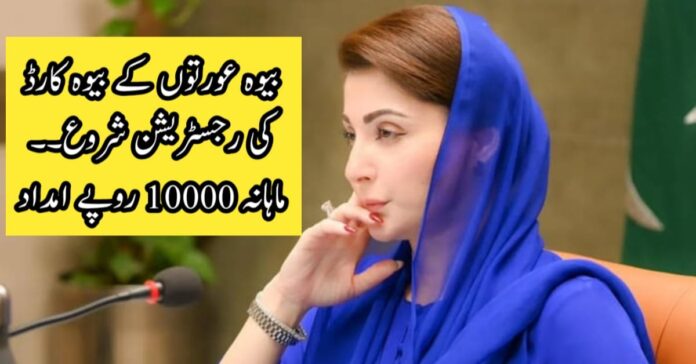 CM Punjab Bewa Card Registration